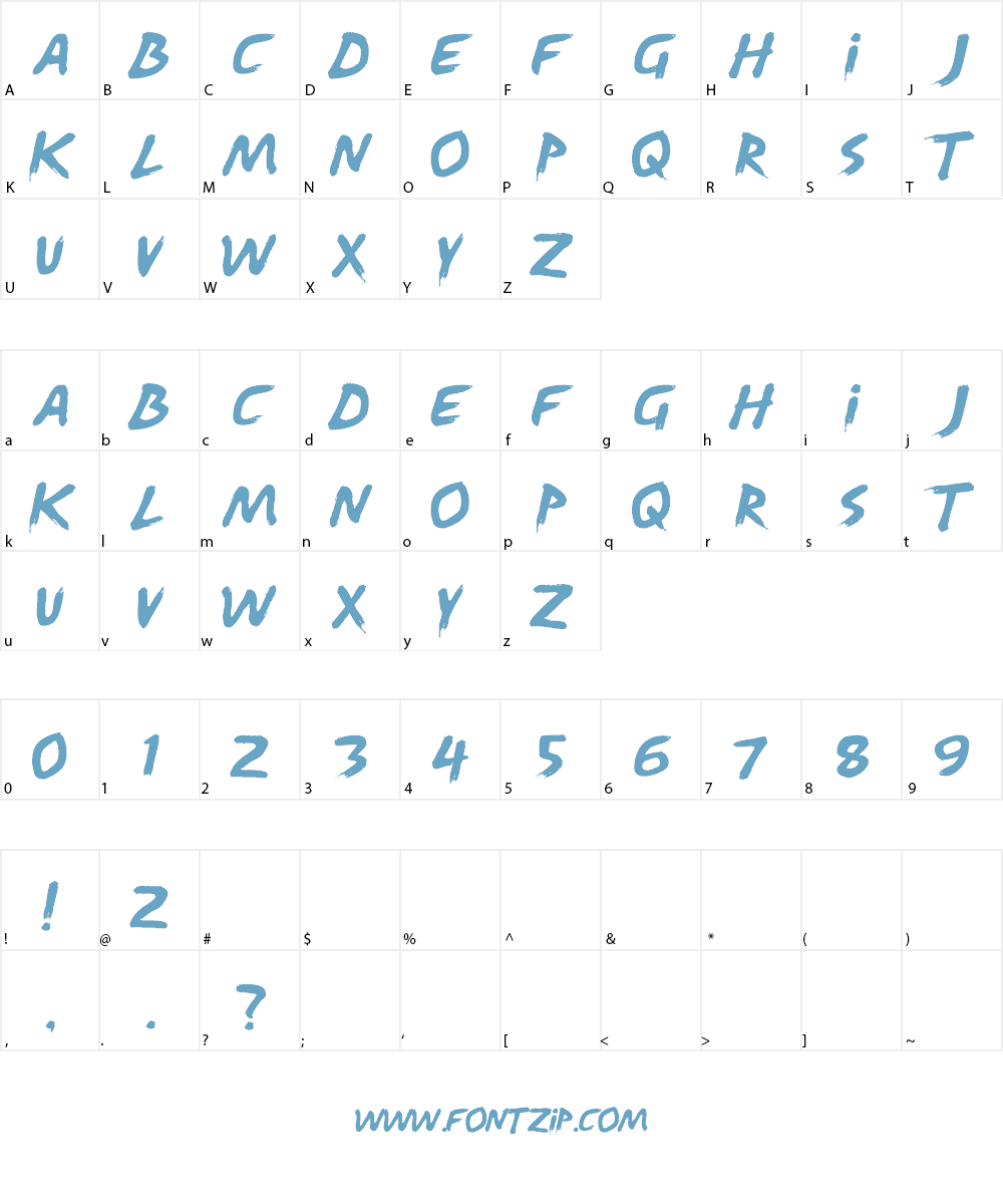 Lived Mas NEW! With Numbers Font Character